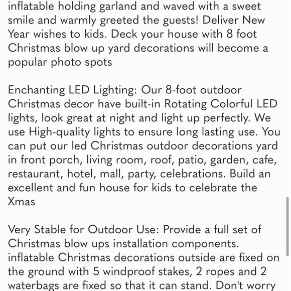 8FT Christmas Inflatables Outdoor Decor, Snowman Holding Garland Blow Up